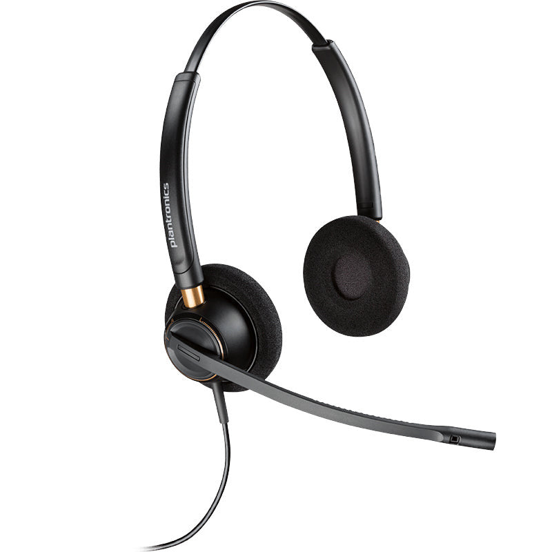 Poly EncorePro 520D Binaurales digitales Headset mit Quick Disconnect TAA