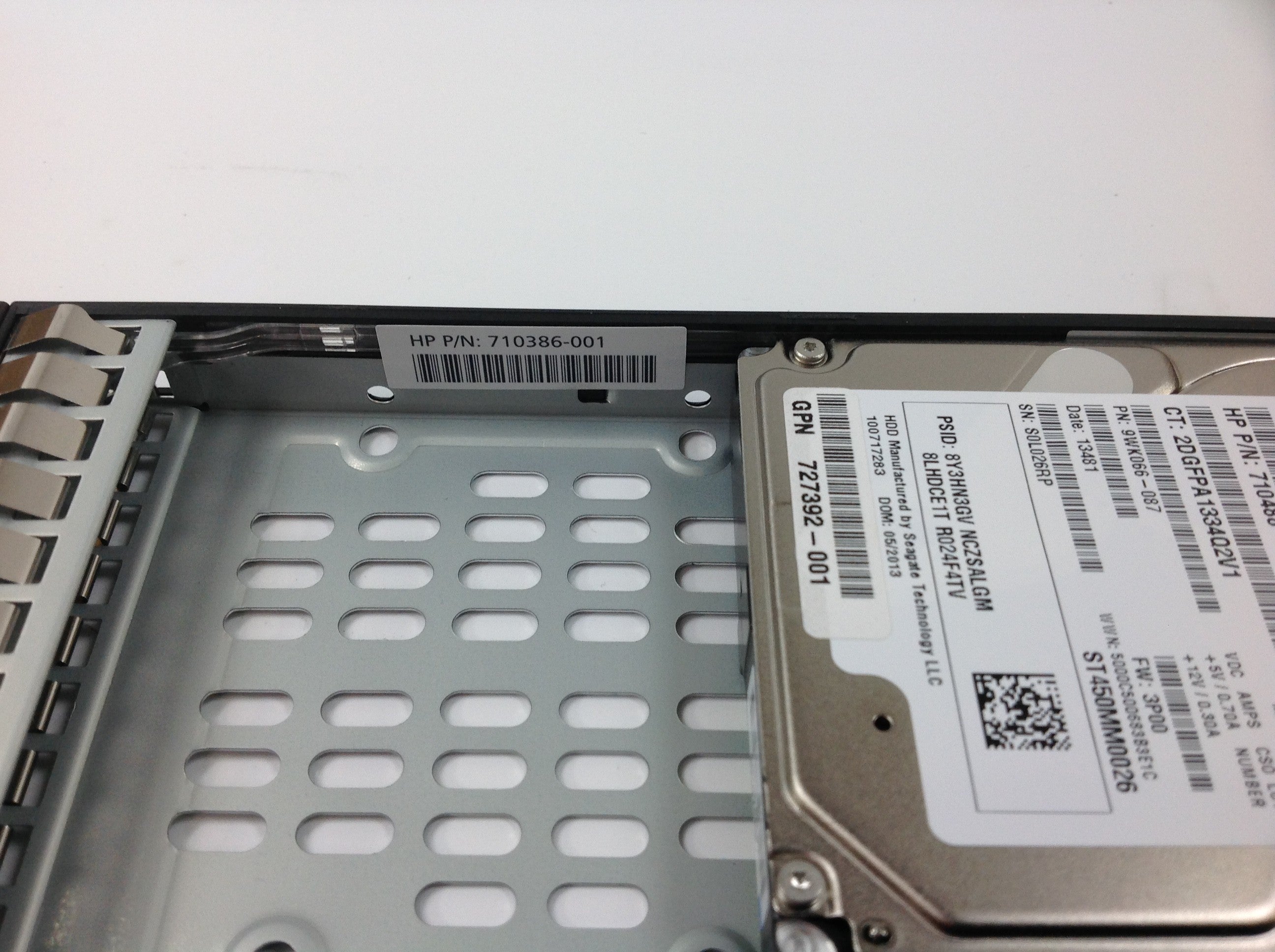 HP Festplatte SS7000 450GB 10K SFF verschlüsseln sas-s 727392-001
