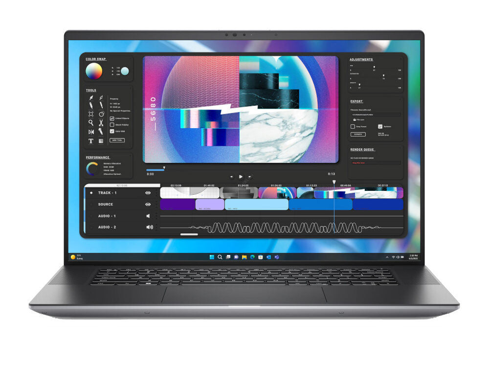 DELL Precisie 5680 I9-13900H 16" 64GB 2TB 210-BGWL