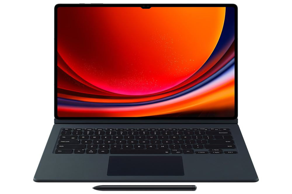 SAMSUNG Tab S9 Ultra Book Cover toetsenbord (AZERTY (geen tablet) EF-DX915BBEGFR