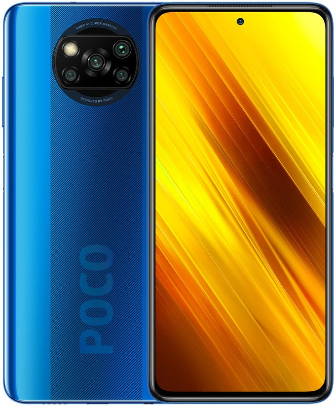 XIAOMI Poco X3 NFC 128GB opslag Blauw MZB07TEEU