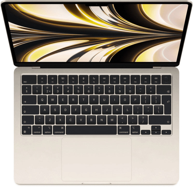 APPLE MacBook Air (2022) M2 8-CORE 8GB 256GB QWERTY NL MLY13N/A
