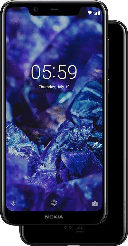 NOKIA Smartphone Nokia 5.1 Plus DS 5,86" 3GB 32GB Black 11PDAB01A07