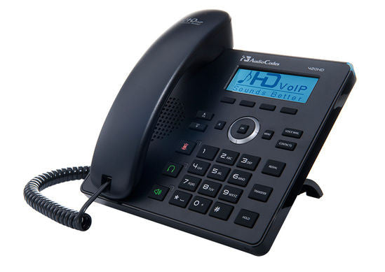 Audio codes 420HD IP Phone Black 2 lines LCD