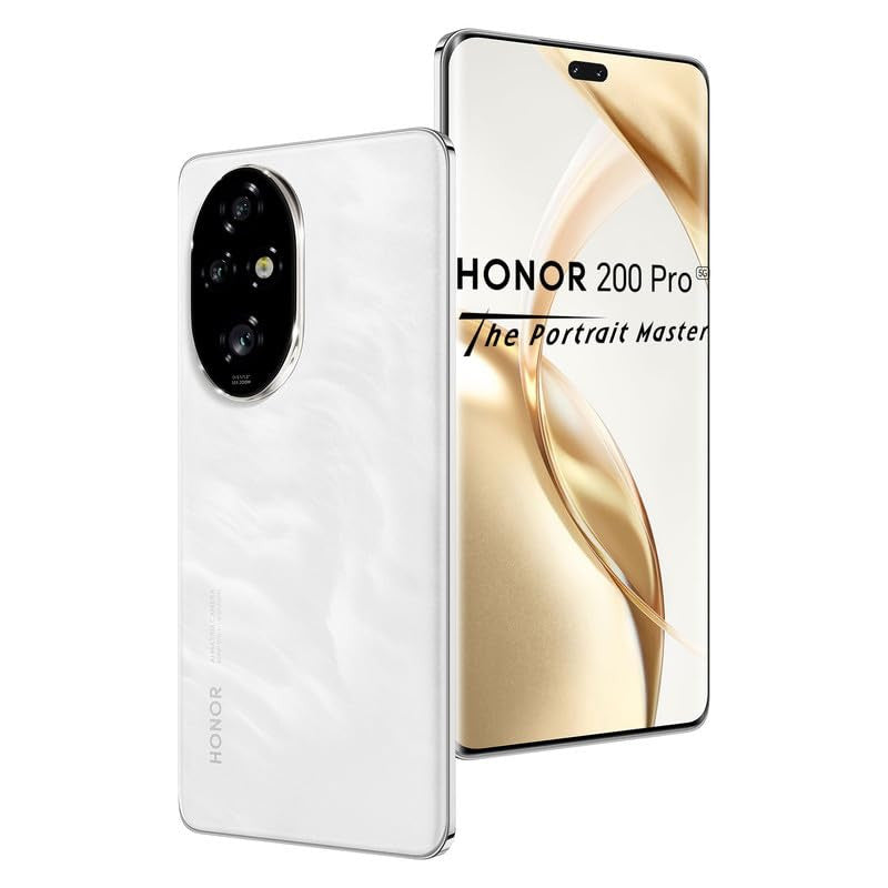 Honor 200 Pro 12 GB RAM 512 GB Speicher Weiß 5109BFTF