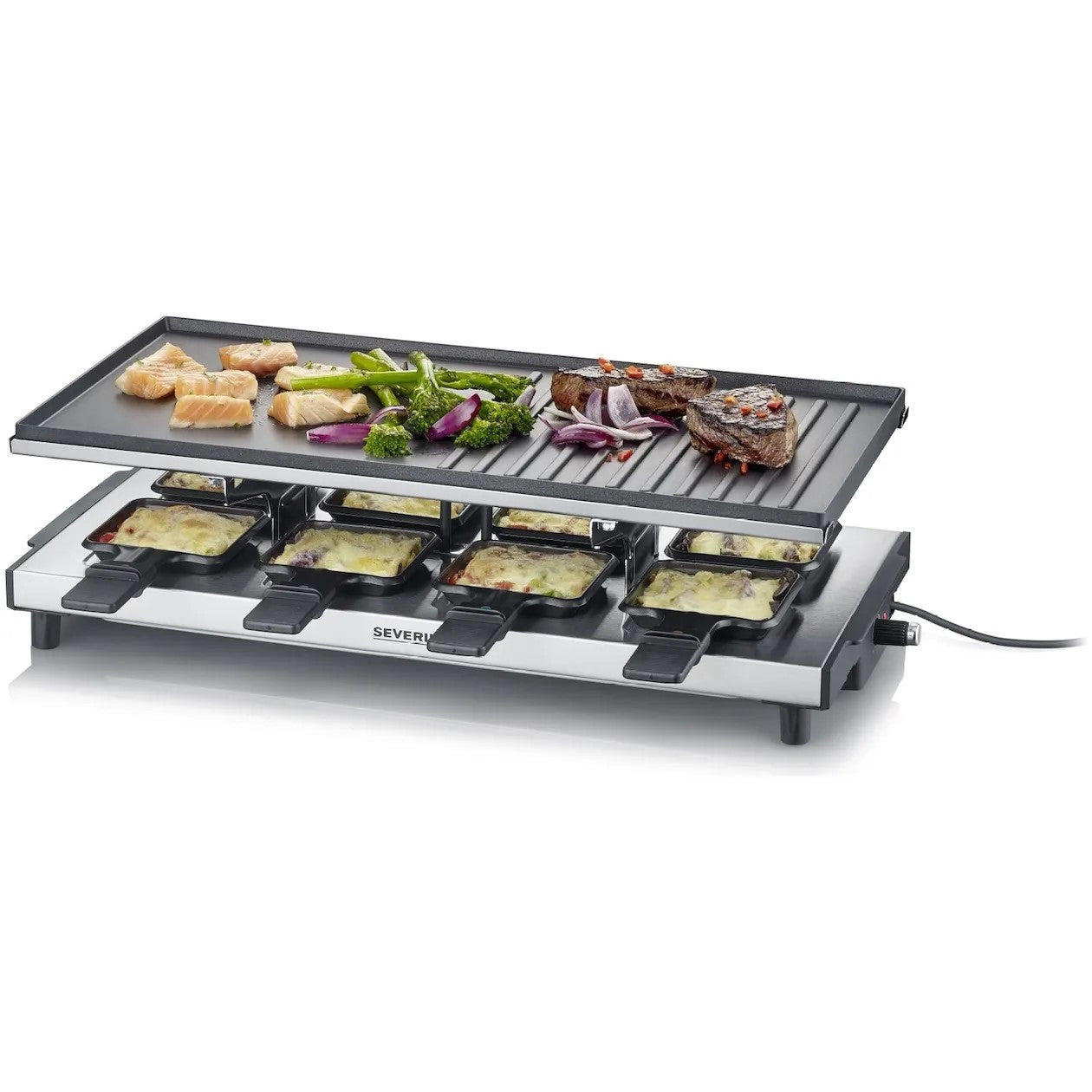 Severin RG2375 - Gourmetset met 8 pannetjes