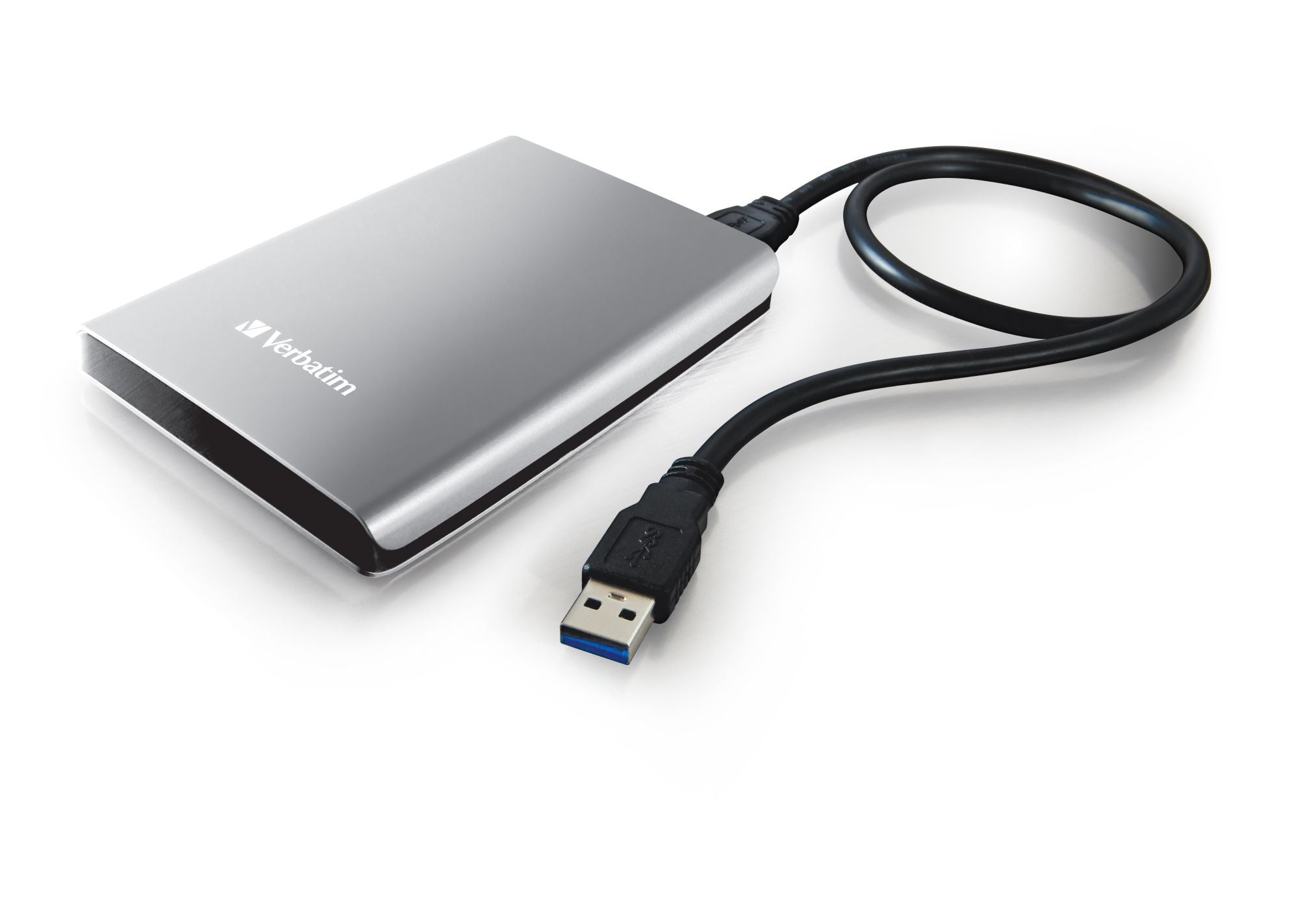 Verbatim Draagbare vaste Store 'n' Go-schijf met USB 3.0 van 2 TB Zilver
