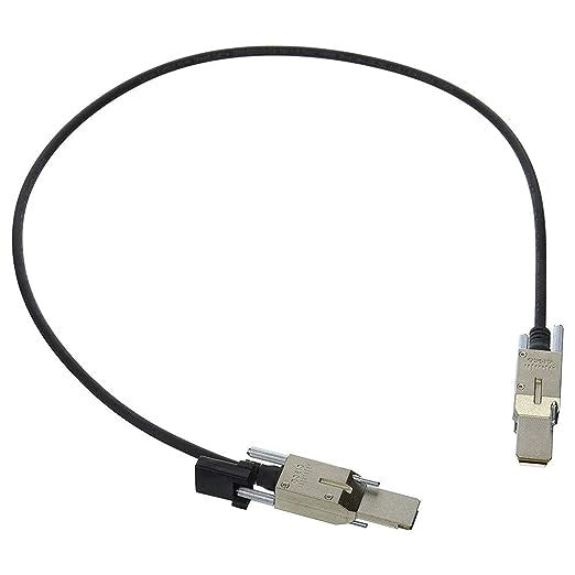 Cisco STACK-T4-50CM= InfiniBand en Glasvezelkabel 0,5 m Zwart, Grijs