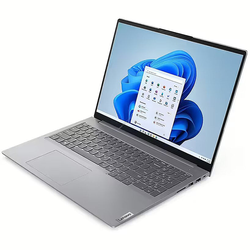 Lenovo ThinkBook 16 G6 ABP AMD Ryzen™ 7 7730U Laptop 40,6 cm (16") WUXGA 16 GB DDR4-SDRAM 512 GB SSD Wi-Fi 6 (802.11ax) Windows 11 Pro Französisch Grau