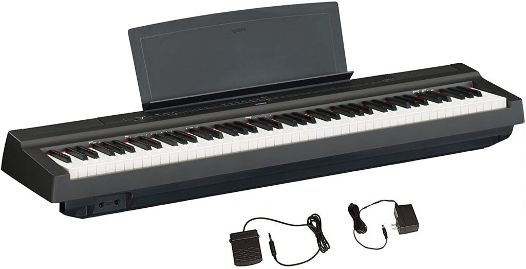YAMAHA Digital-Piano P-125 (White) P-125WH