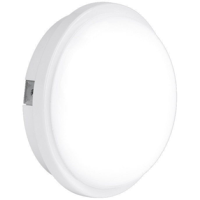 Enlite 15W Polycarbonate IP65 Round Utility Schot EN-BH115/40