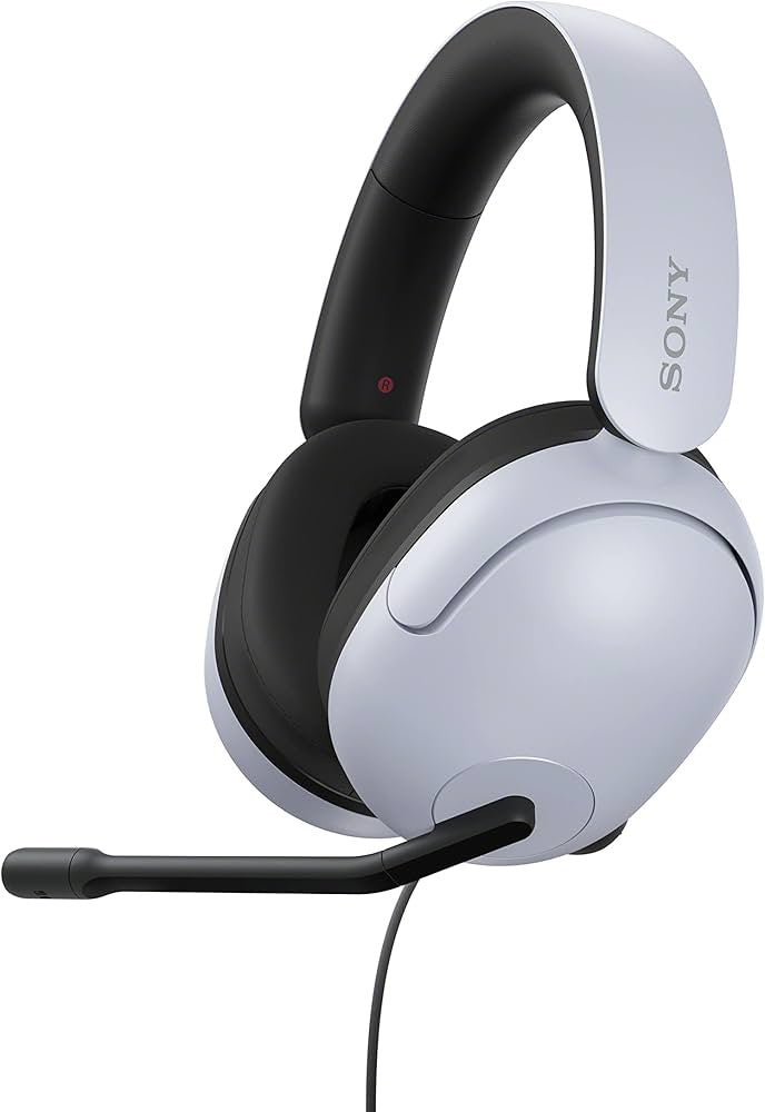 Sony INZONE H3 Headset Bedraad Hoofdband Gamen Zwart, Wit MDRG300W.CE7