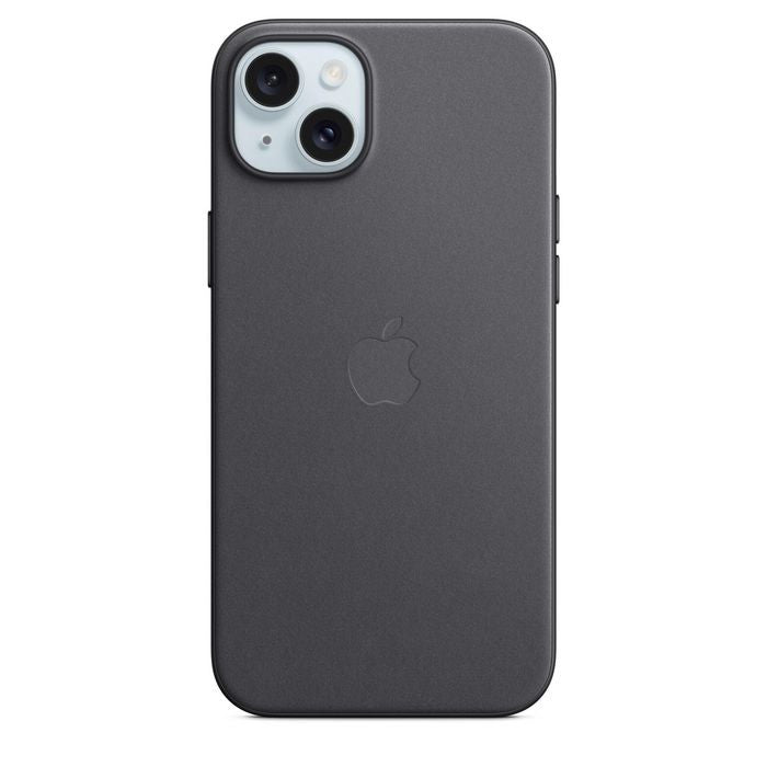 Apple finely woven case with magsafe iPhone 15 plus black mt423ZM/A