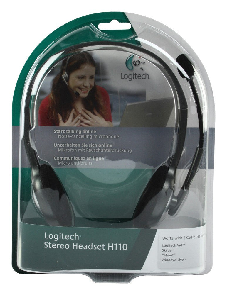 LOGITECH H110 Stereo Headset 981-000271