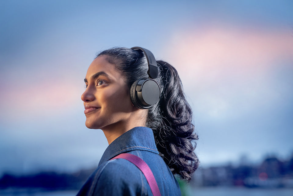 Philips 4000 series TAH4209BK/00 headphones/headset Wireless Head-band Calls/Music Bluetooth Black