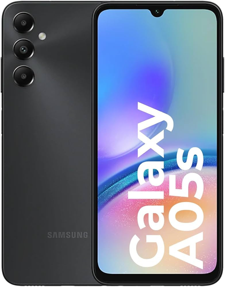 SAMSUNG Galaxy A05S 4GB RAM 64GB opslag Zwart SM-A057GZKUEUB