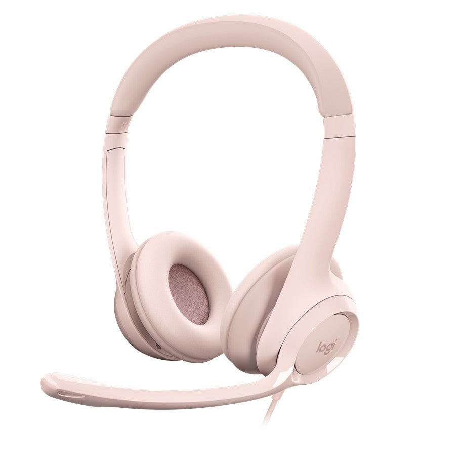 LOGITECH USB Headset H390 Rosa 981-001281