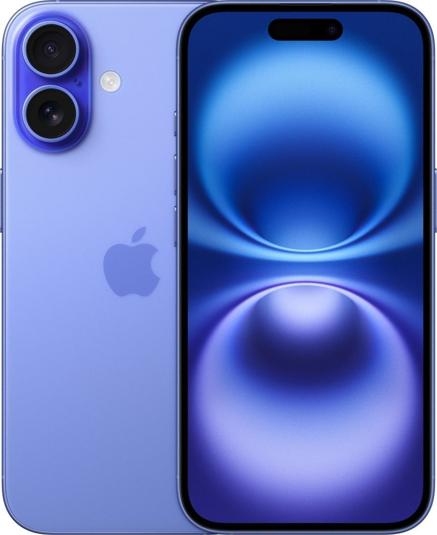 Apple iPhone 16 15,5 cm (6.1") Dual SIM iOS 18 5G USB Type-C 512 GB Blauw