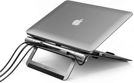 Epico USB-C Hub Multiport 8IN1 USB Typ-C 5000 Mbit/s Silber 9915111900082