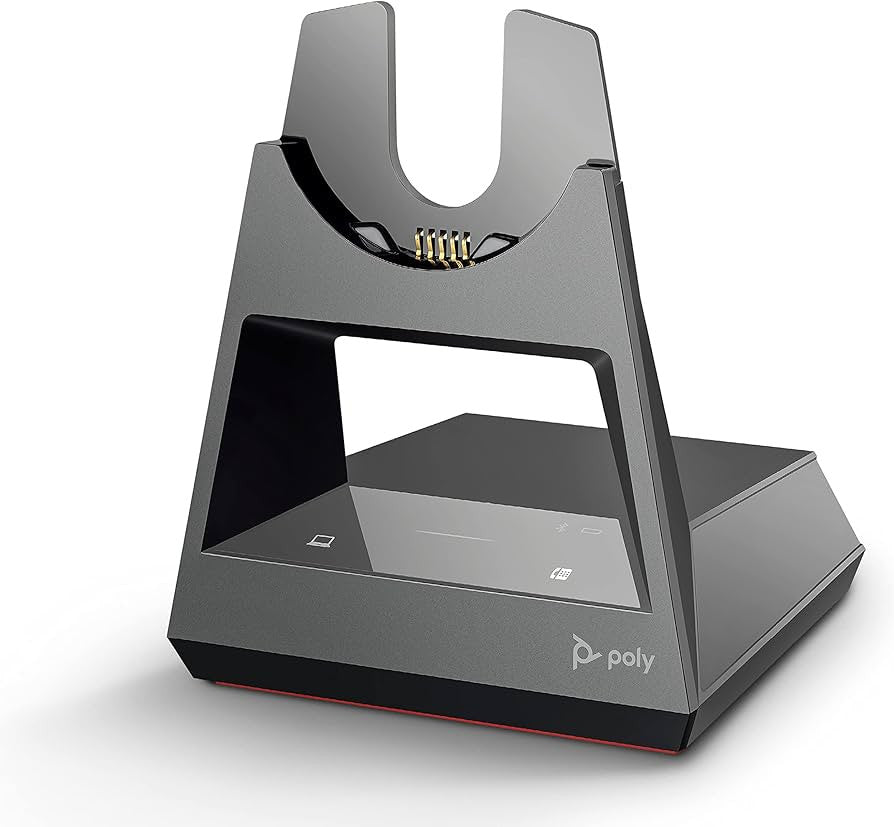 POLY Voyager Focus 2 Office Headset Bedraad en draadloos Hoofdband Kantoor/callcenter USB Type-A Bluetooth Oplaadhouder Zwart