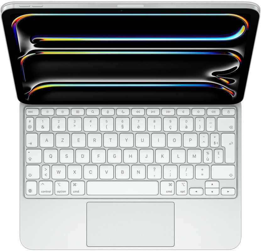 Apple Magic toetsenbord Universeel USB + Bluetooth AZERTY Frans Wit