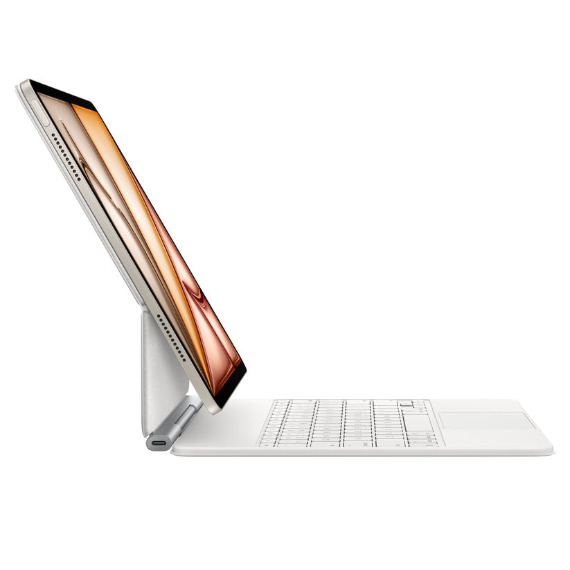Apple Magic toetsenbord Universeel USB + Bluetooth AZERTY Frans Wit