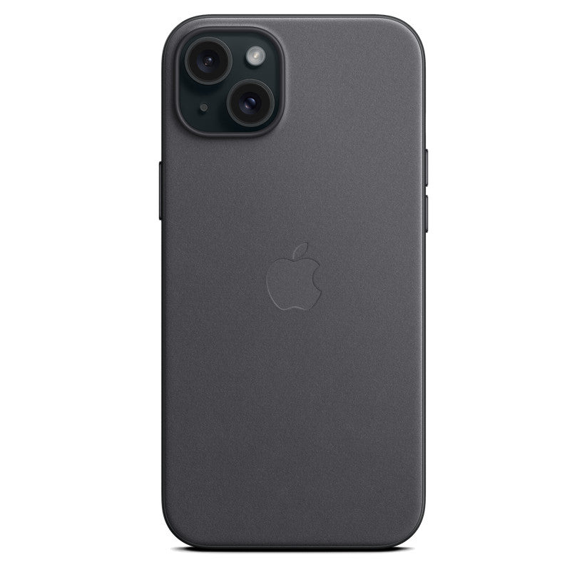 Apple finely woven case with magsafe iPhone 15 plus black mt423ZM/A