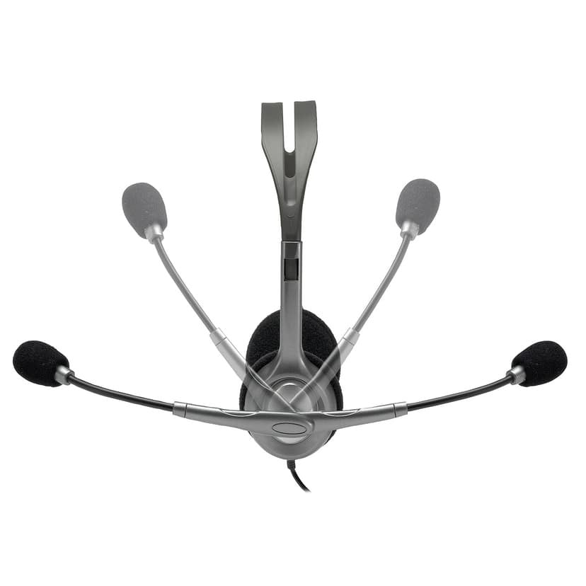 Logitech 981-000593 hoofdtelefoon/headset Bedraad Hoofdband Kantoor/callcenter Zwart