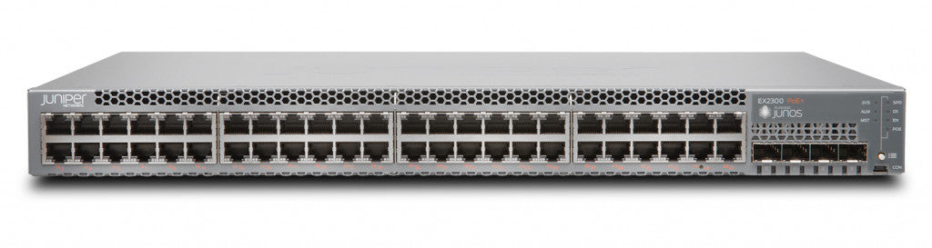 Juniper EX2300 Managed L2/L3 Gigabit Ethernet (10/100/1000) Power over Ethernet (PoE) 1U Grau