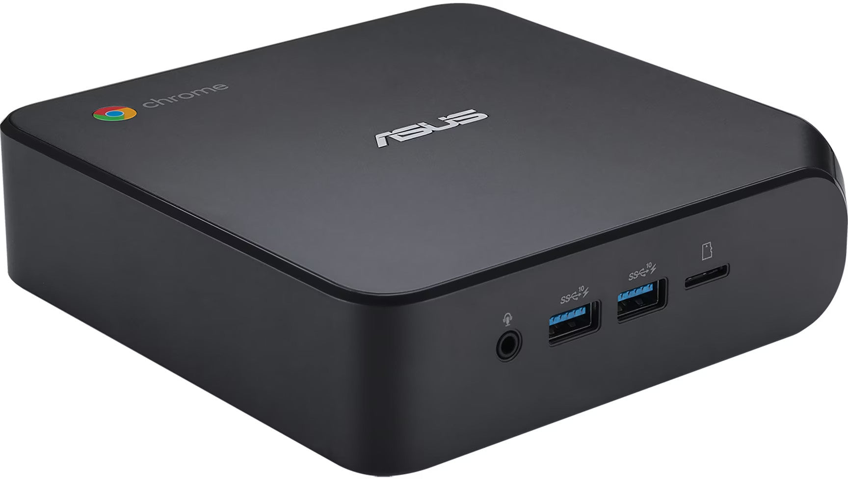 ASUS CHROMEBOX4-GC004UN Intel® Celeron® 5205U 4 GB DDR4-SDRAM 32 GB eMMC ChromeOS Mini PC Mini-PC Schwarz