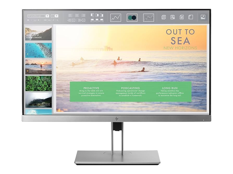 HP Monitor EliteDisplay E233 Silber HP erneuern 1FH46AA