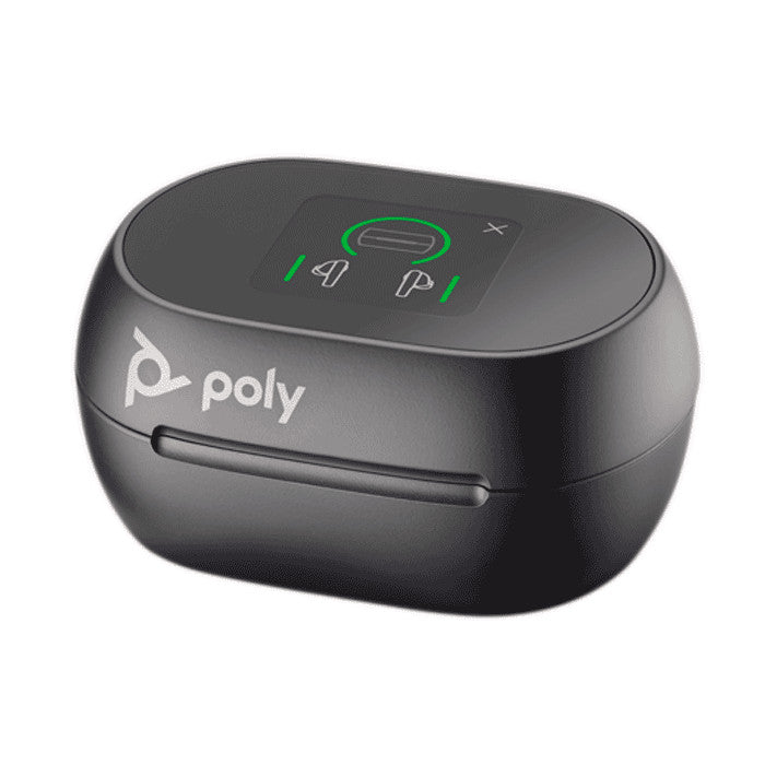 Poly Voyager Free 60 UC M Carbon Black Earbuds +BT700 USB-A Adapter +Basic-Ladeetui