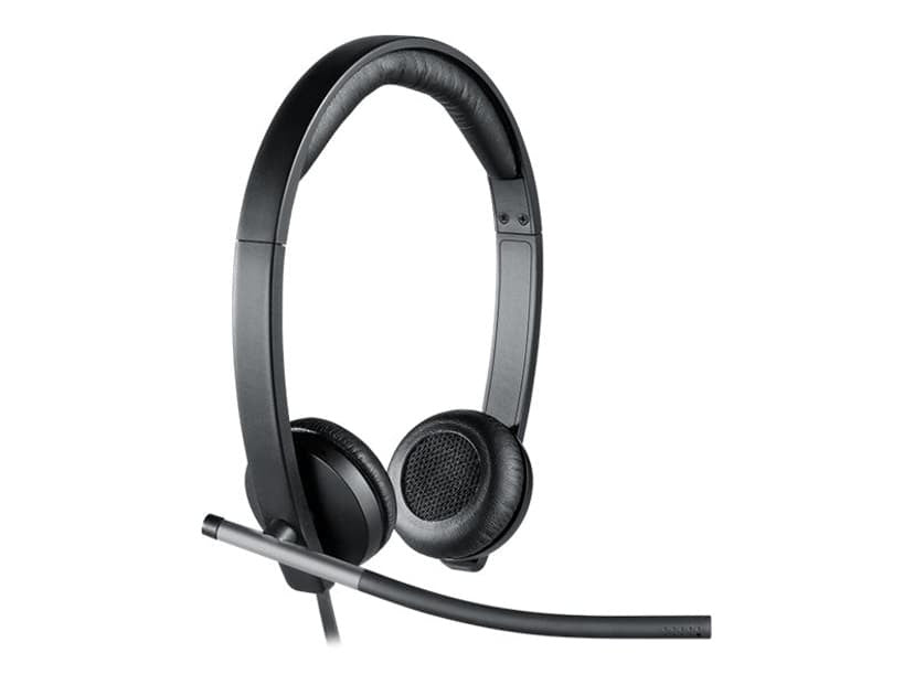 Logitech 981-000518 hoofdtelefoon/headset Bedraad Hoofdband Kantoor/callcenter Zwart