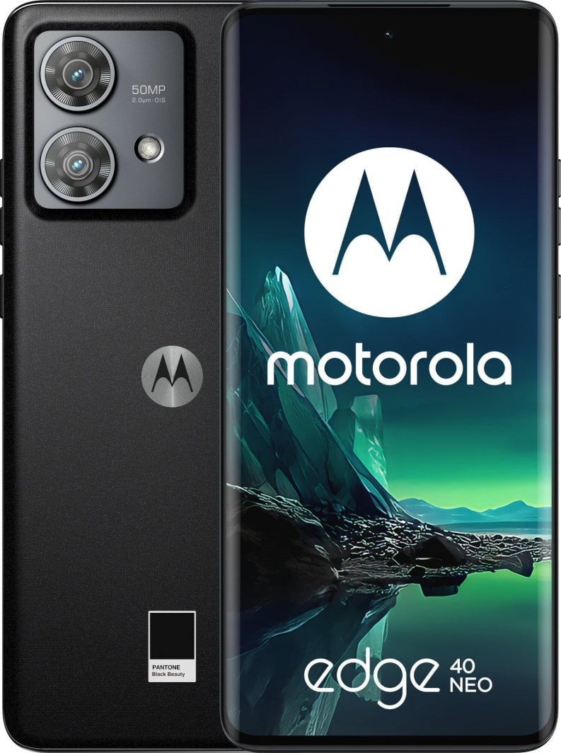 Motorola edge 40 Neo 16.6 cm (6.55") Dual SIM Android 13 5G USB Type-C 12GB 256GB 5000 mAh Black
