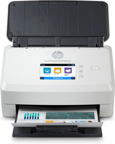 HP Scanjet Enterprise Flow N7000 Scanner mit Vorlageneinzug 600 x 600 DPI A4 Weiß