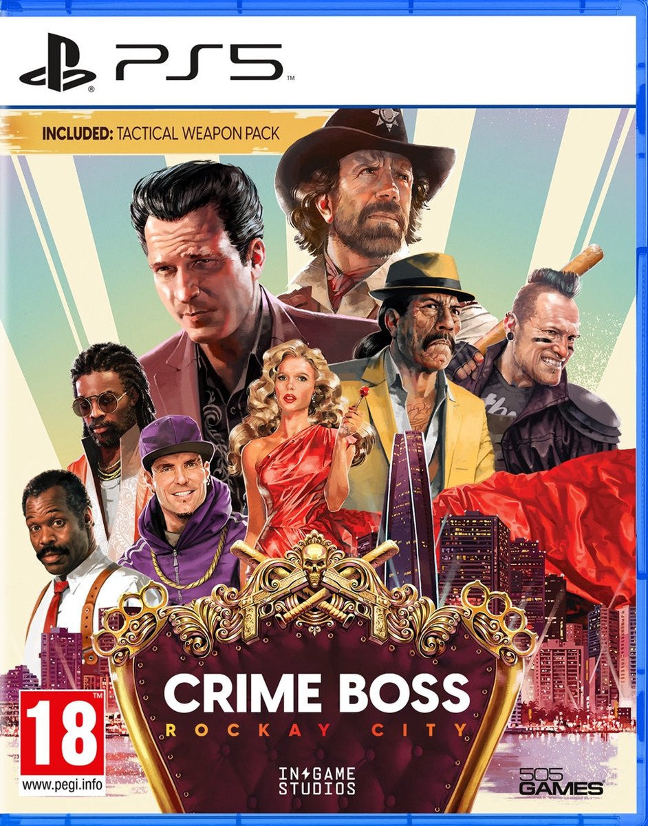 505 Games Crime Boss: Rockay City Standaard Duits, Engels, Spaans, Frans, Italiaans, POR-BRA, Russisch PlayStation 5