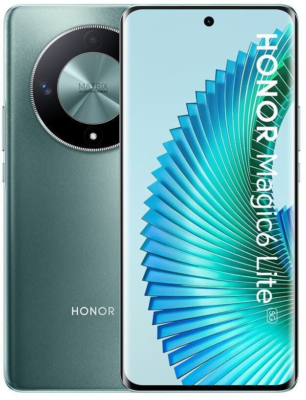 Honor Magic6 Lite 5G 17,2 cm (6.78") Dual SIM Android 13 USB Type-C 8 GB 256 GB 5300 mAh Groen 5109AWVJ