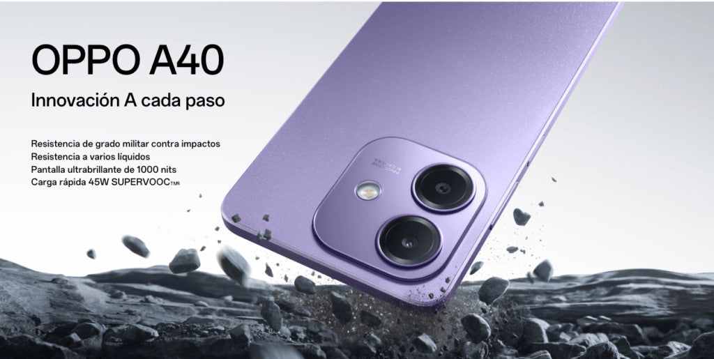Oppo A40 128GB Paars 110010347457