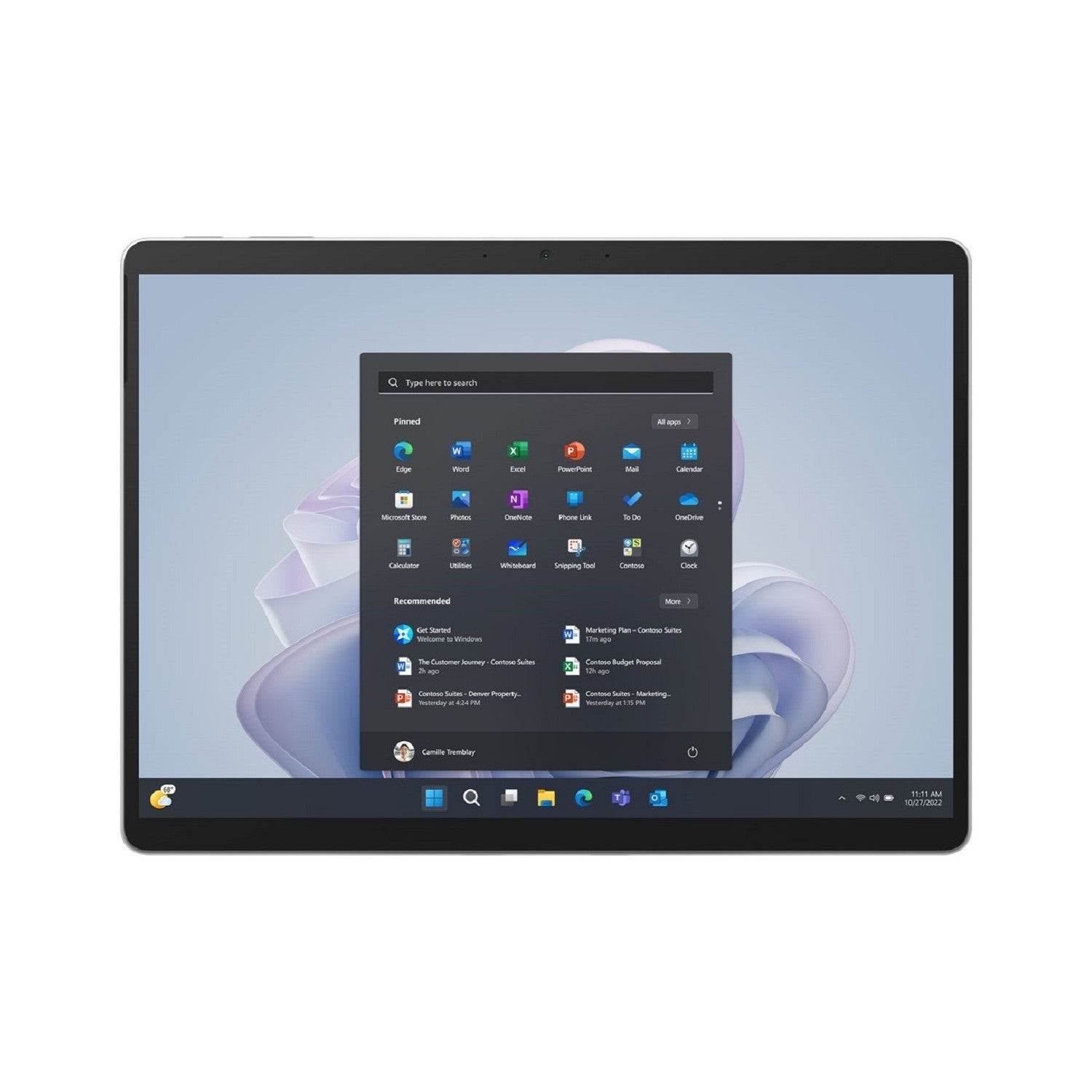MICROSOFT Surface Pro 9 i5-1245U 8 GB 128 GB QCH-00003