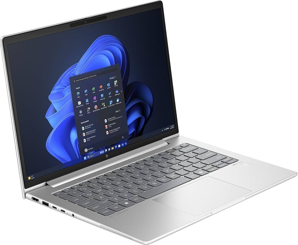 HP EliteBook G11 Intel Core Ultra 5 125U Laptop 35,6 cm (14") WUXGA 16 GB DDR5-SDRAM 512 GB SSD Wi-Fi 6E (802.11ax) Windows 11 Pro AI PC Silber