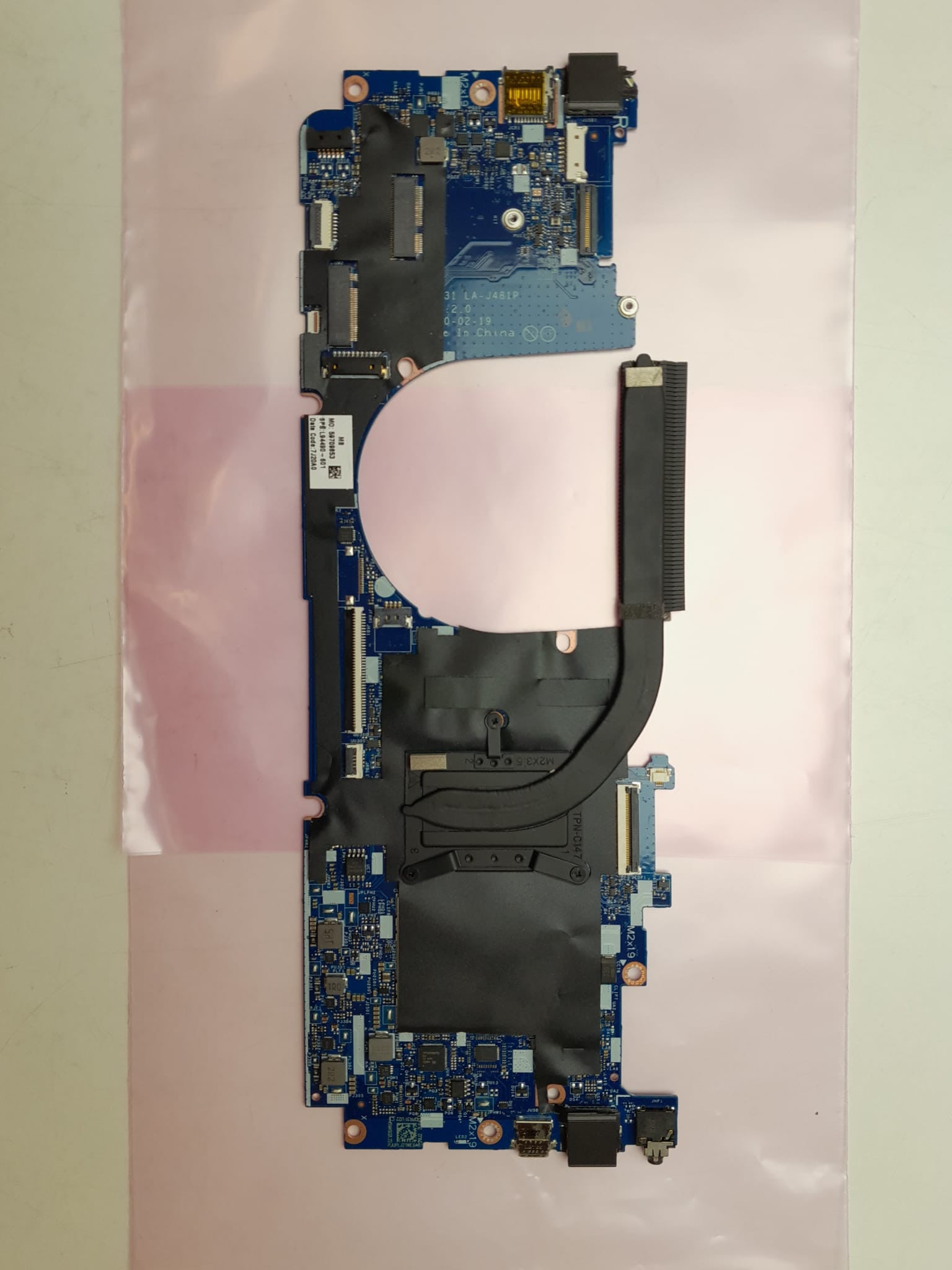 HP Motherboard for HP X360 RYZEN5 4500U W10H L94490-001