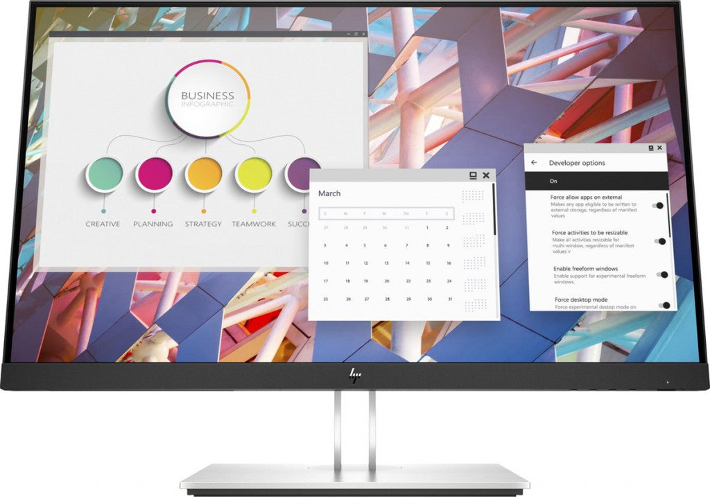 HP EliteDisplay E24 G4 Full HD IPS Monitor 24 Inch 9VF99AA