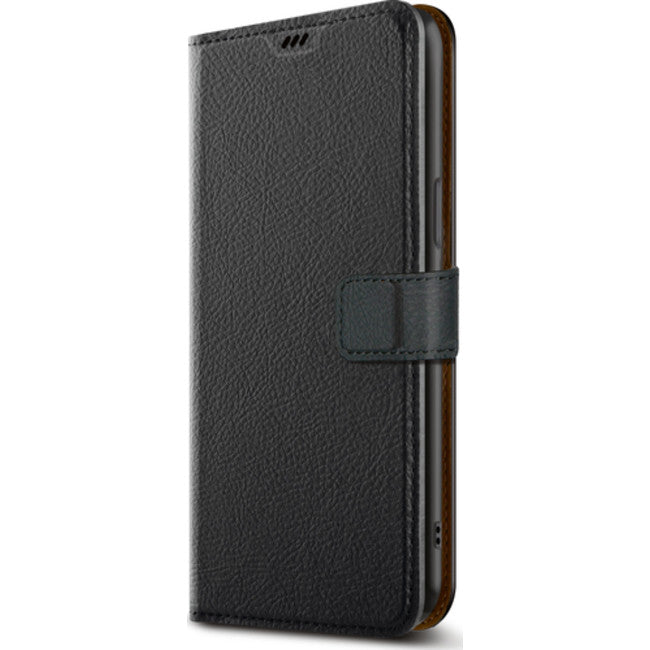 XQisit Wallet Case for Apple iPhone 14 Pro Max Book Case Black 50432