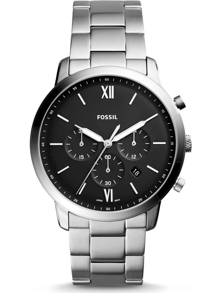 Fossil Neutra Chronograaf Roestvrijstalen Horloge FS5384