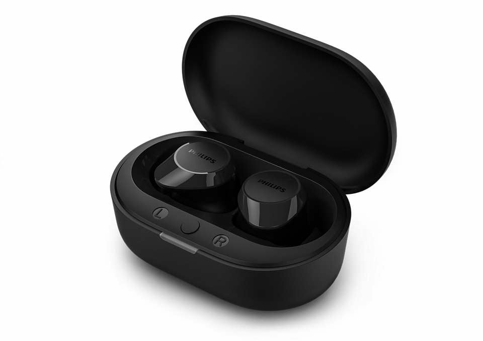 Philips TAT1209BK/00 Kopfhörer & Headset True Wireless Stereo (TWS) im Ohr Anrufe/Musik Bluetooth Schwarz