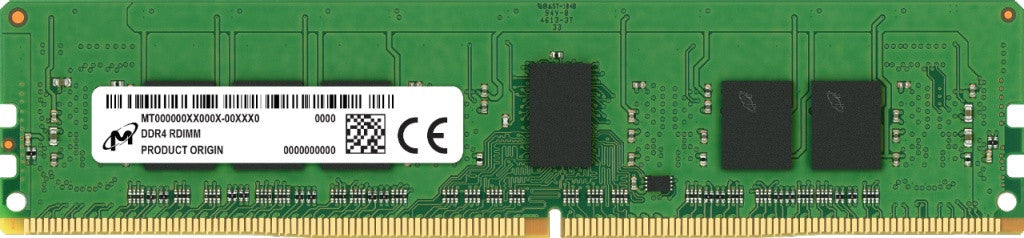 MICRON DDR4 rdimm STD 8GB 1RX8 3200 MTA9ASF1G72OZ-3G2E2R
