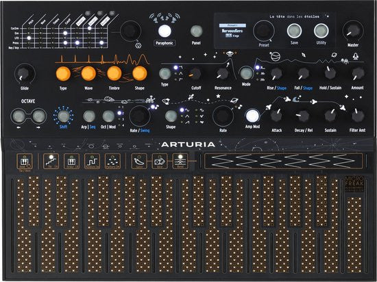 ARTURIA Microeneak Stellar Special Edition Synthesizer (Schwarz) 71210