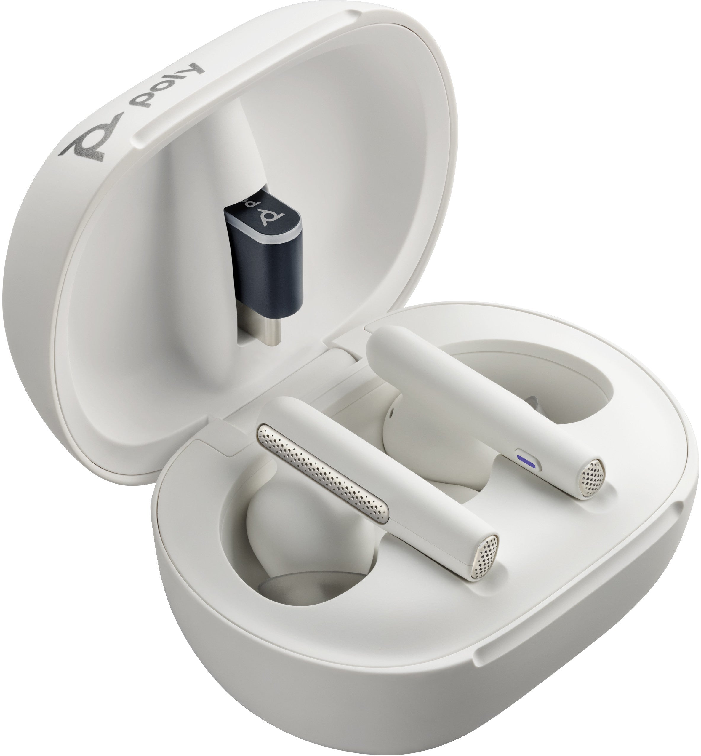 Poly Voyager Free 60 USB-A UC MS (Weiß) 220759-01