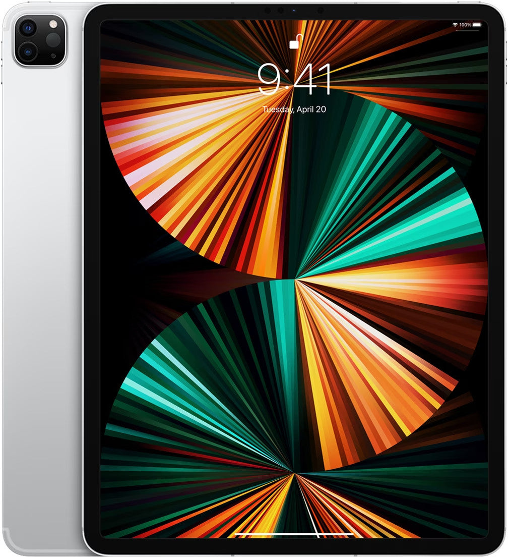 Apple iPad Pro 5G Apple M TD-LTE & FDD-LTE 128 GB 32.8 cm (12.9") 8 GB Wi-Fi 6 (802.11ax) iPadOS 14 Silver