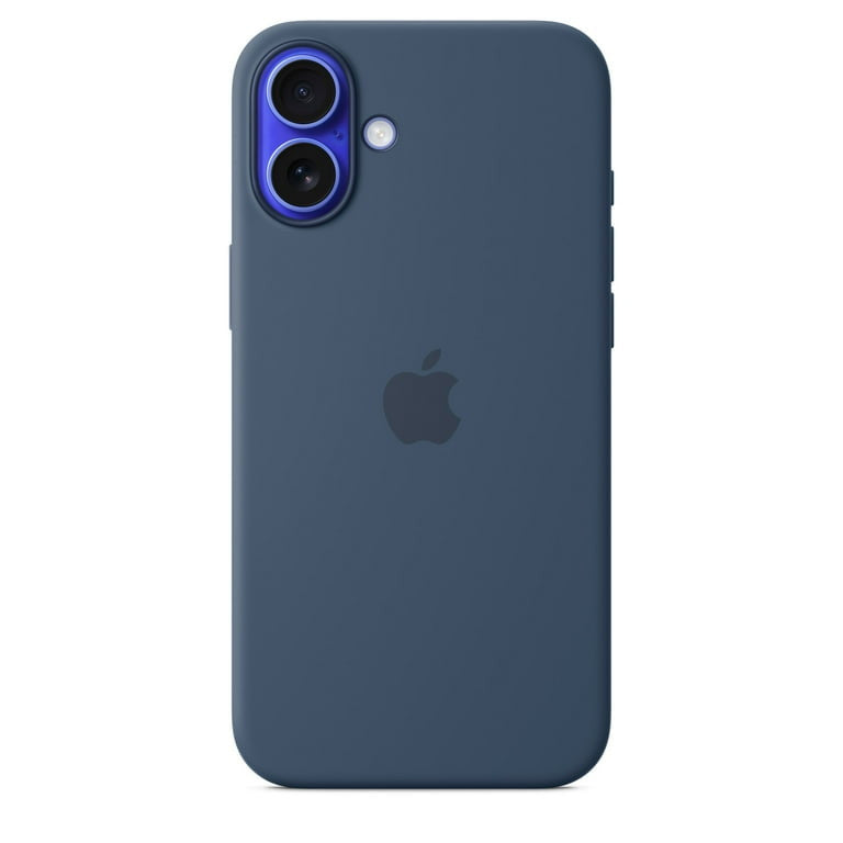 Apple Siliconenhoesje met MagSafe voor iPhone 16 - Denim